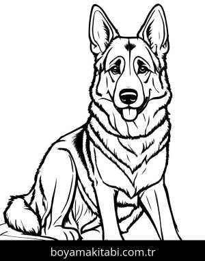 Kurt boyama sayfası, Wolf coloring page, oyunlu, oyunlu, canlı