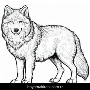 Kurt boyama sayfası – yaratıcılığı geliştirir, keyifli zaman