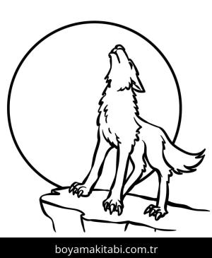 Kurt boyama sayfası – eğitici aktivite, yaratıcılık