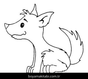 Kurt boyama sayfası – eğitici aktivite, yaratıcılık