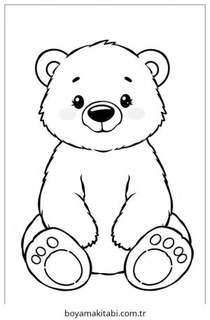 Kutup ayısı Boyama