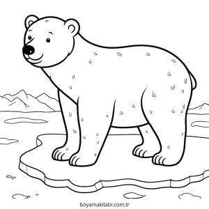 Kutup ayısı Boyama