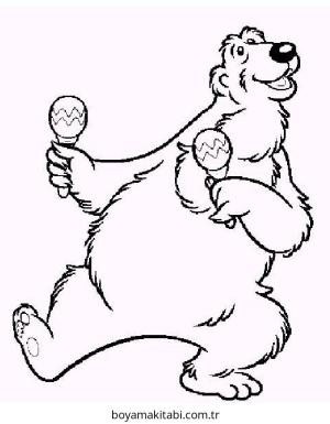 Kutup ayısı Boyama