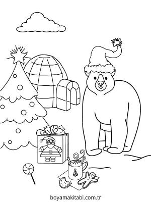 Kutup ayısı Boyama