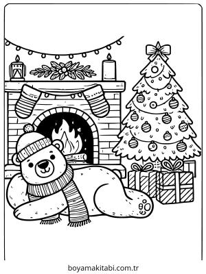 Kutup ayısı Boyama