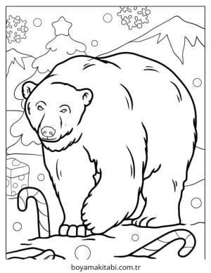 Kutup ayısı Boyama