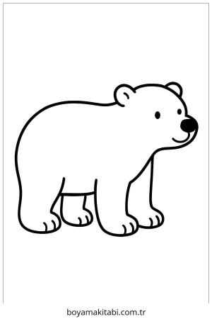 Kutup Hayvanları boyama sayfası – evde etkinlik, ücretsiz yazdır