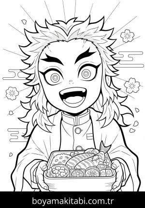 Kyojuro Rengoku boyama sayfası 48282,  coloring page, 