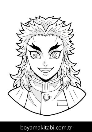 Kyojuro Rengoku boyama sayfası 48284,  coloring page, 