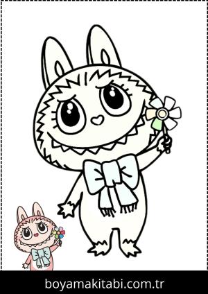 Labubu boyama sayfası,  coloring page, , 