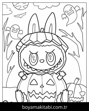 Labubu boyama sayfası,  coloring page, , 