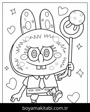 Labubu boyama sayfası,  coloring page, , 