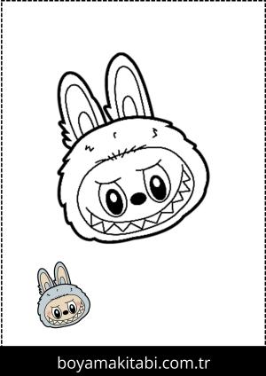 Labubu boyama sayfası,  coloring page, , 
