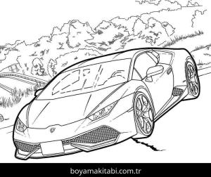 Lamborghini Boyama