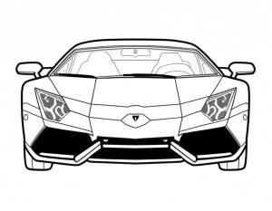 Lamborghini boyama sayfası, coloring page, Lamborghini’yi Yazdırmak İçin Çizin,