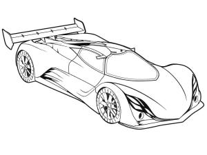 Lamborghini boyama sayfası, coloring page, Lamborghini Yarış Arabası,