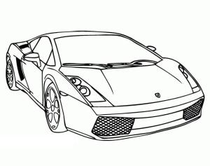 Lamborghini boyama sayfası, coloring page, Lamborghini – sayfa 6,