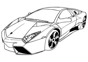 Lamborghini boyama sayfası, coloring page, Lamborghini Reventon’u çiz,