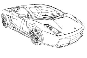 Lamborghini boyama sayfası, coloring page, Yazdırılabilir Lamborghini Arabası Çiz,