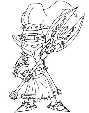 League Of Legends boyama sayfası,  coloring page, Veigar, 