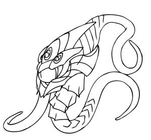 League Of Legends boyama sayfası,  coloring page, Vel’koz, 