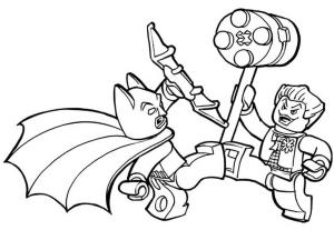 Lego Batman boyama sayfası,  coloring page, Lego Batman ve Joker, 