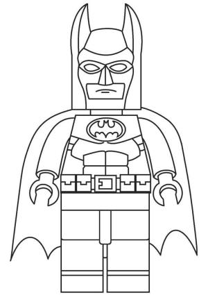 Lego Batman boyama sayfası,  coloring page, Normal Lego Batman, 