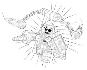 Lego Nexo Knights boyama sayfası,  coloring page, Lego Nexo Şövalyeleri Resmi, 