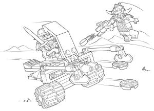 Lego Nexo Knights boyama sayfası,  coloring page, Lego Nexo Şövalyeleri Ücretsiz, 