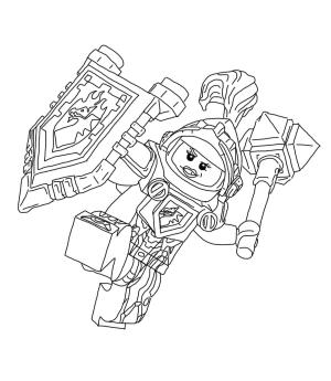 Lego Nexo Knights boyama sayfası,  coloring page, Çocuklar İçin Lego Nexo Şövalyeleri, 