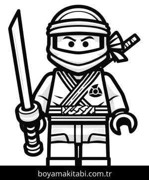 Lego Ninjago boyama sayfası,  coloring page, şekilli, karikatür, modern
