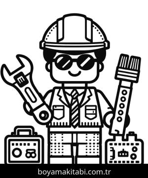 Lego Ninjago boyama sayfası,  coloring page, harika, doğal, detaylı