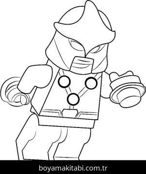 Lego boyama sayfası – ücretsiz yazdır, boyama etkinliği