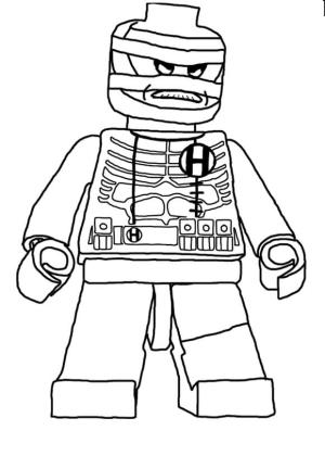 Lego boyama sayfası,  coloring page, Batman Hush’ta Lego Hush, 