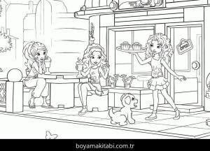 Lego boyama sayfası – boyama çalışması, yaratıcılığı geliştirir