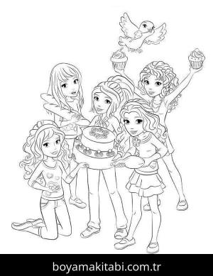 Lego boyama sayfası – yaratıcılık, eğlenceli etkinlik