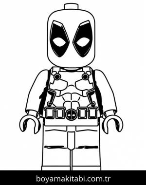 Lego boyama sayfası – boyama etkinliği, çocuk aktivitesi