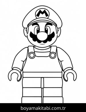 Lego boyama sayfası – yaratıcılığı geliştirir, keyifli zaman