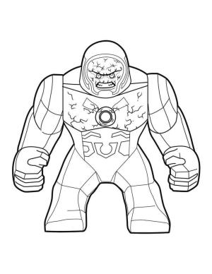 Lego boyama sayfası,  coloring page, Lego Darkseid, 