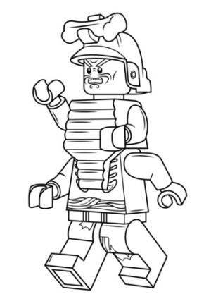 Lego boyama sayfası,  coloring page, Lego Lordu Garmadon, 