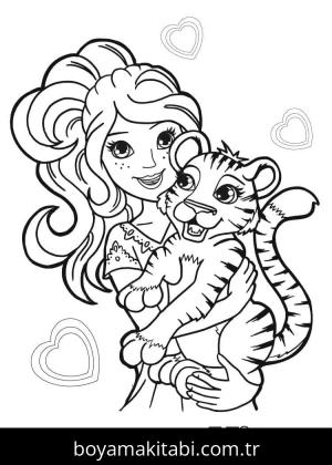 Lego boyama sayfası – sanatsal çalışma, çocuklar için