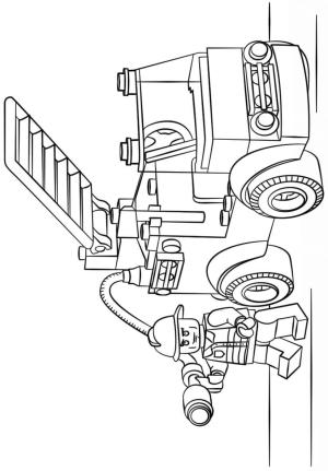 Lego boyama sayfası,  coloring page, Lego Şehir İtfaiye Aracı, 