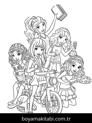 Lego boyama sayfası – evde etkinlik, ücretsiz yazdır