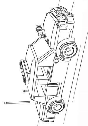 Lego boyama sayfası,  coloring page, Polis Arabası Lego, 