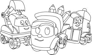 Truck Leo boyama sayfası, Leo Truck coloring page, , 