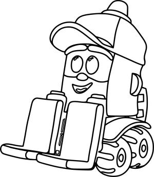 Truck Leo boyama sayfası, Leo Truck coloring page, , 