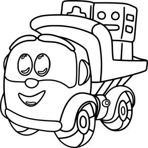 Truck Leo boyama sayfası, Leo Truck coloring page, , 