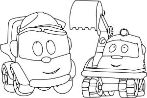 Truck Leo boyama sayfası, Leo Truck coloring page, , 