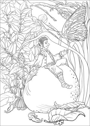 Leprikon boyama sayfası,  coloring page, Leprikon’un çizimi, 