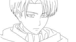 Levi Ackerman boyama sayfası,  coloring page, Çok Güzel Levi, 